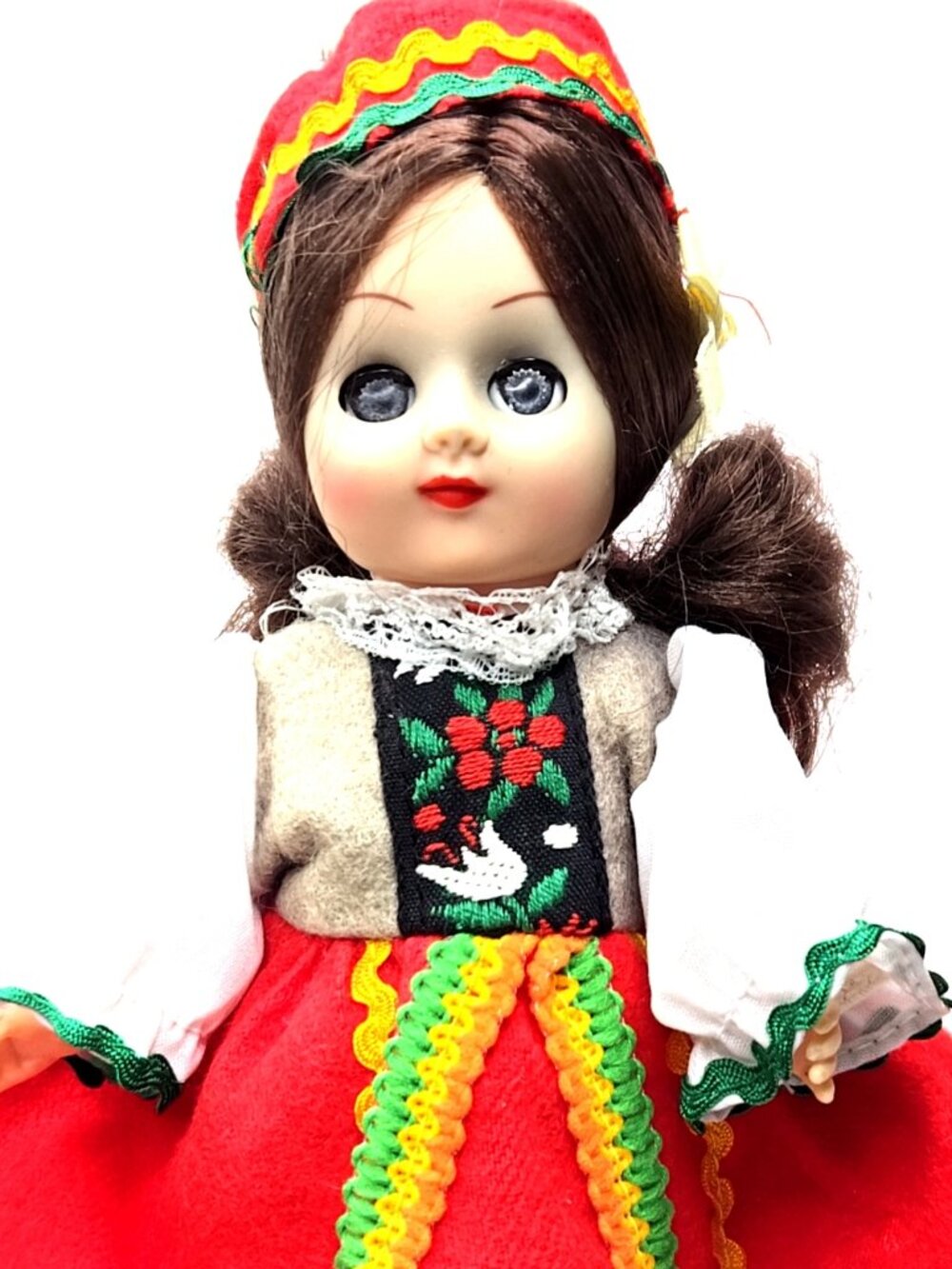 Vintage Czechoslovakia Collectible Doll Hong Kong 7"